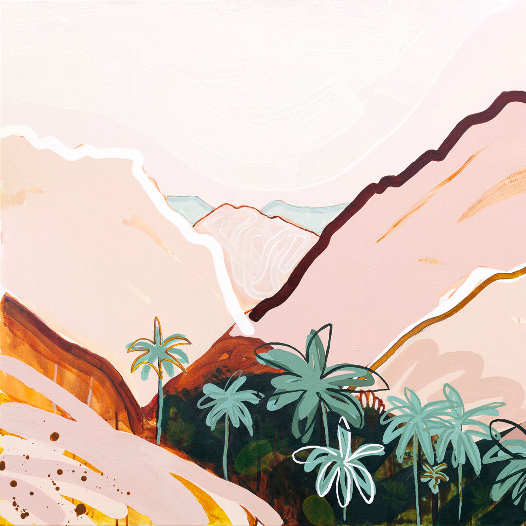 Waves of Earth and Sky (Tunisia) - Limited Edition Print