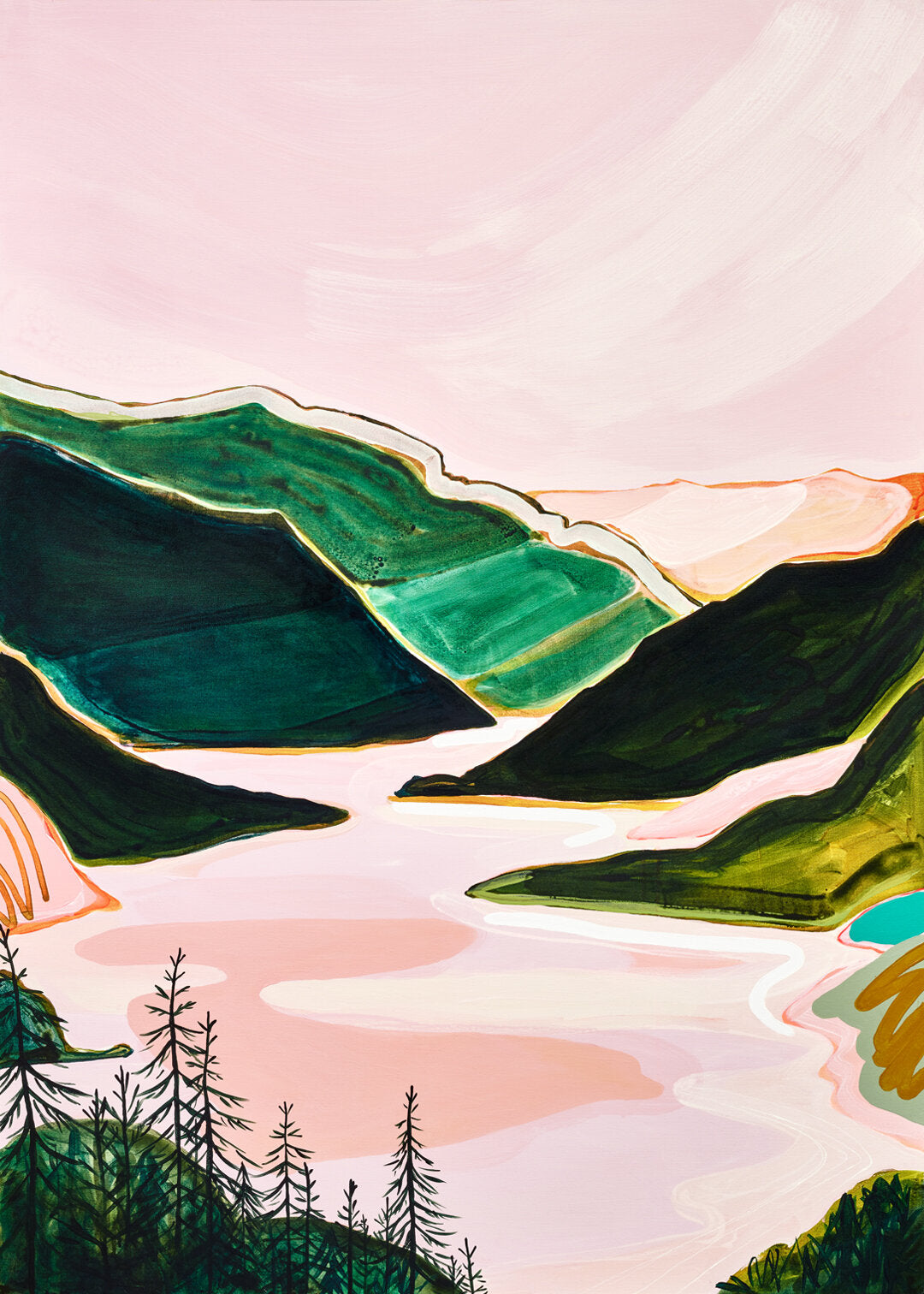 When Morning Breaks (Columbia River Gorge, Oregon) - Limited Edition Print