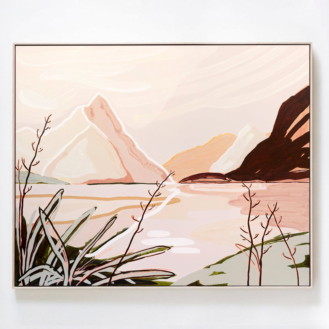 Where the Light Touches (Mitre Peak, Milford Sound) - Limited Edition Print