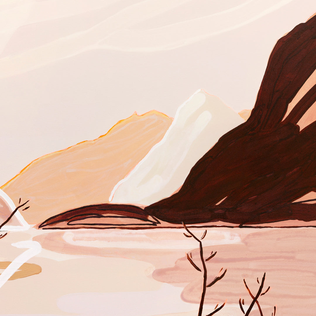 Where the Light Touches (Mitre Peak, Milford Sound) - Limited Edition Print