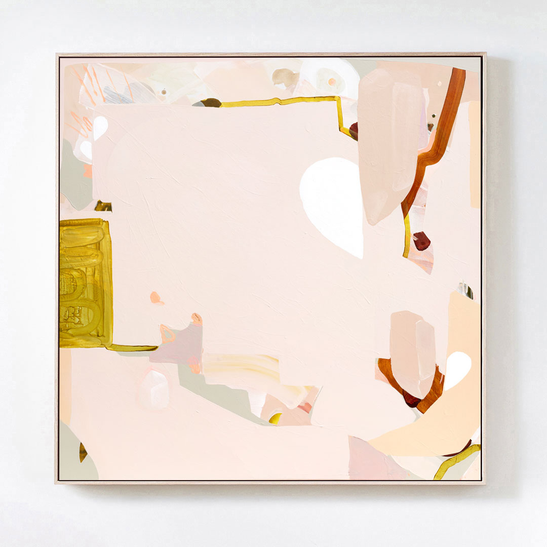 With Love - Original Artwork on Canvas by Jen Sievers