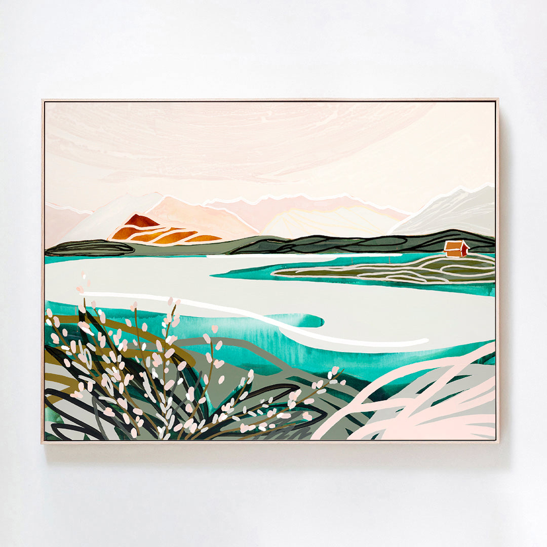 The Brightest Blue (Lake Tekapo) - Limited Edition Print - Jen Sievers Art