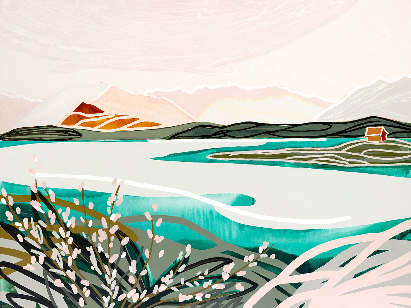 The Brightest Blue (Lake Tekapo) - Limited Edition Print