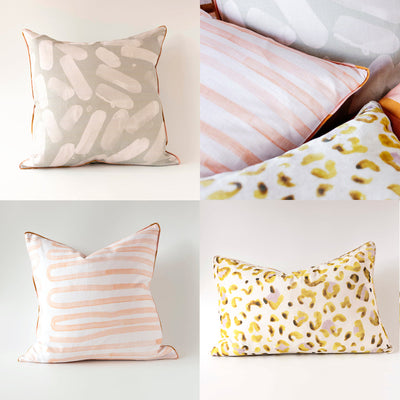 Nias/Jaipur/Zanzibar Cushion Cover Bundle