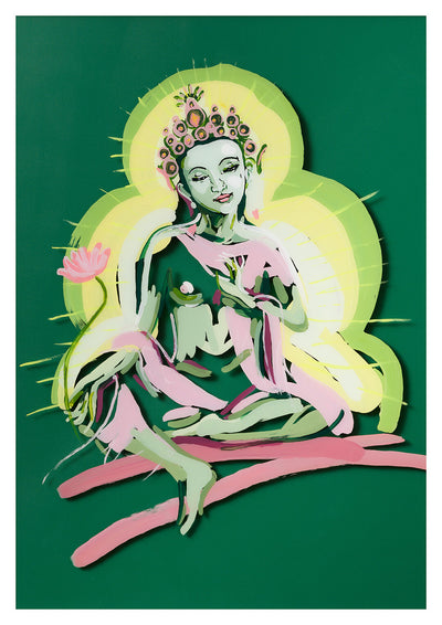 Green Tara' Art Print