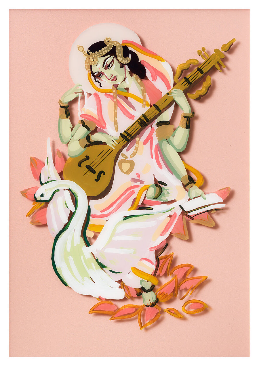 Saraswati Art Print