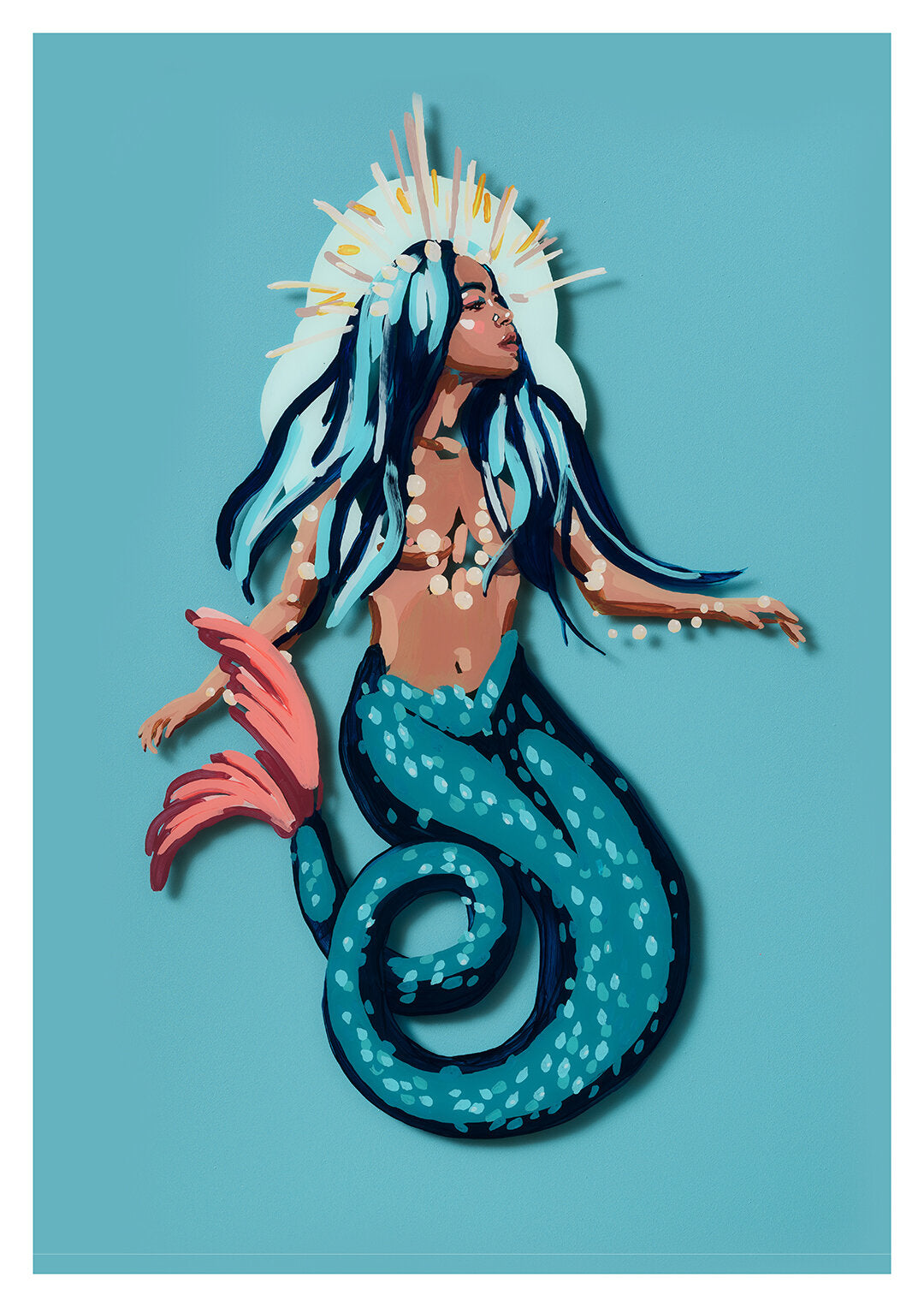 Yemaya Art Print A4