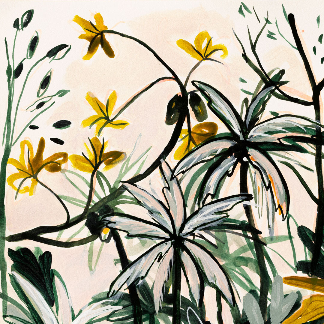 Jungle Vibes Art Print A4