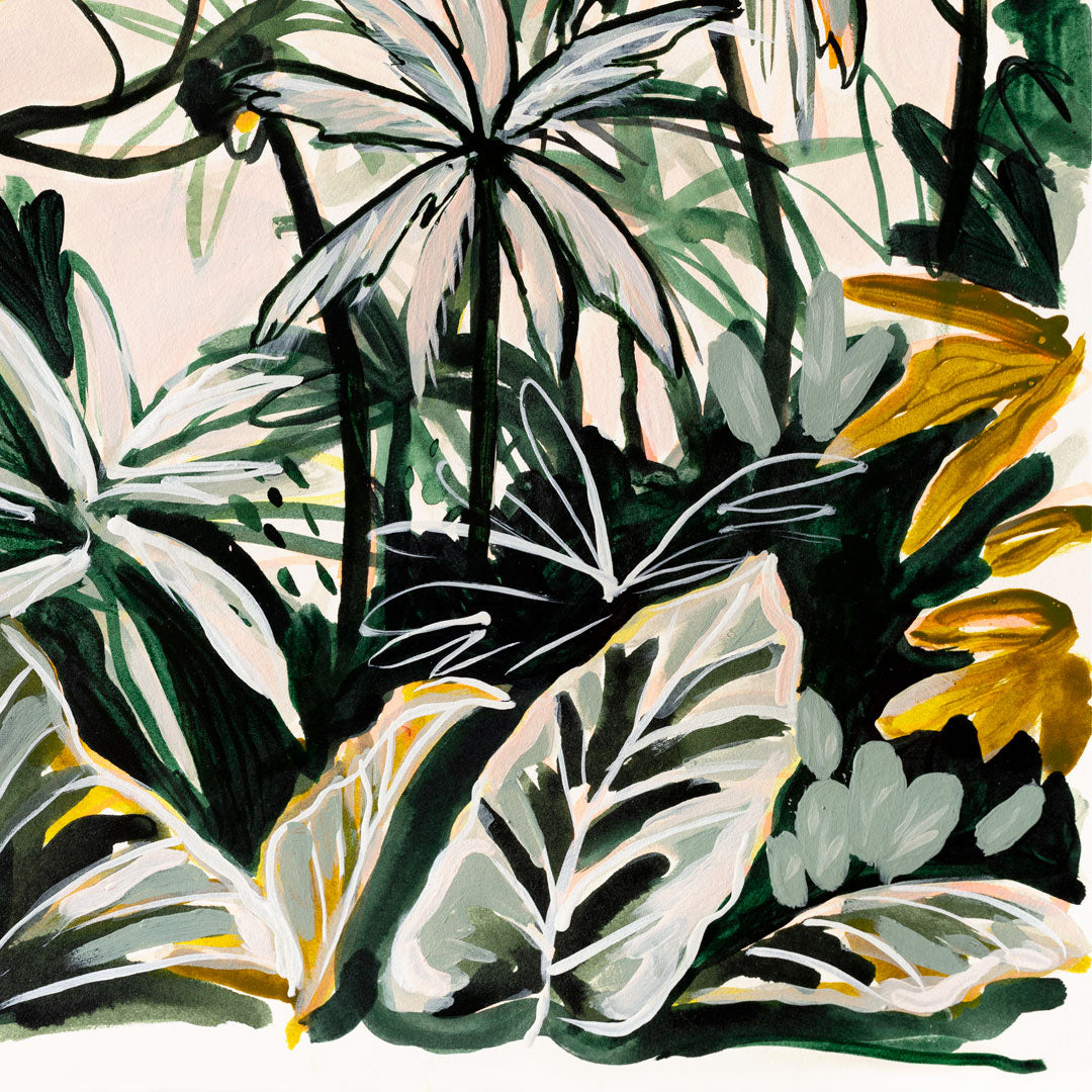 Jungle Vibes Art Print A4