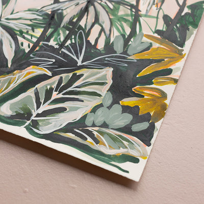 Jungle Vibes - Original Artwork on Paper by Jen Sievers