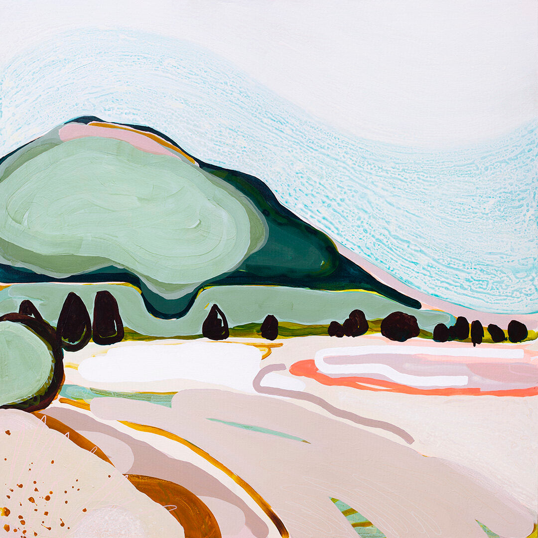 Mauao - Caught in the Light (Mt Maunganui) - Limited Edition Print