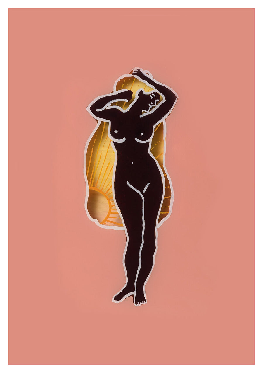 Sun Muse' Art Print A4