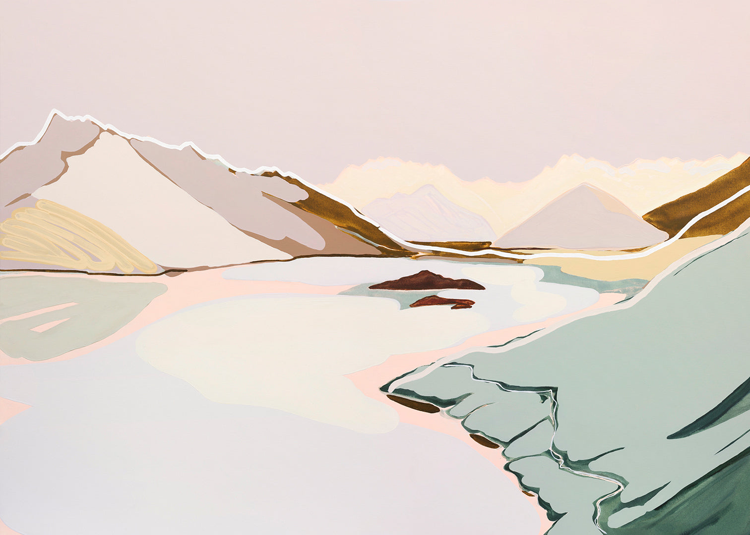 Paradise Road (Road to Glenorchy and Paradise, Queenstown) - Limited Edition Print