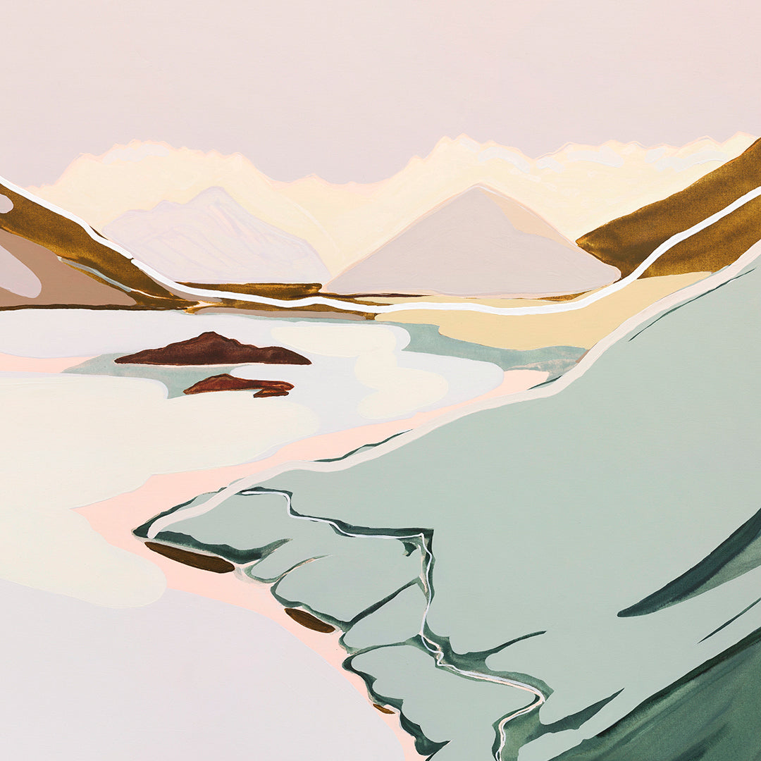 Paradise Road (Road to Glenorchy and Paradise, Queenstown) - Limited Edition Print