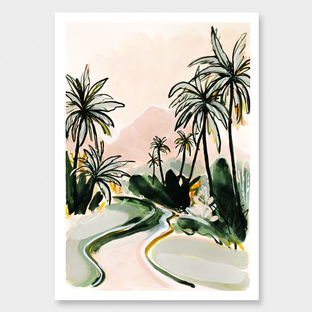 River Bliss Art Print A4