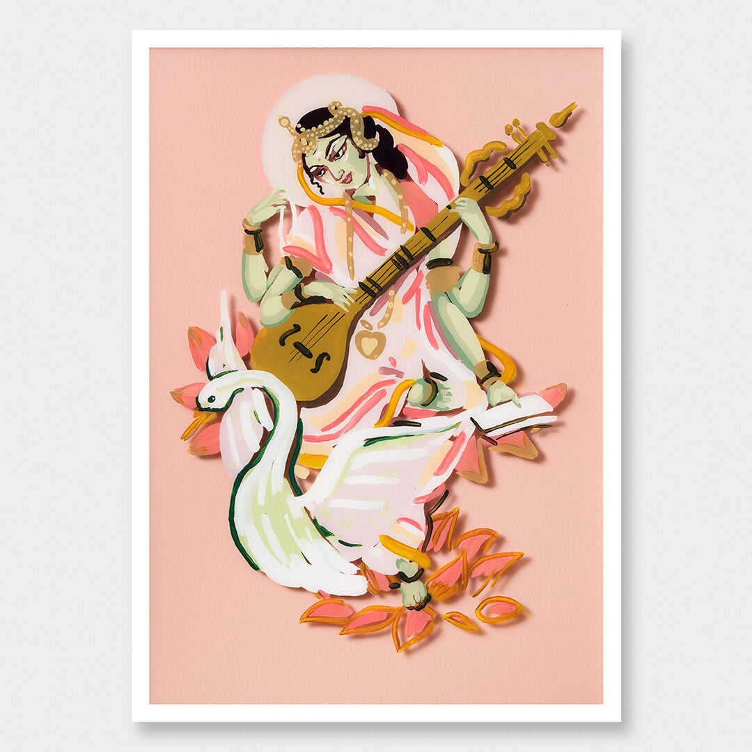 Saraswati Art Print