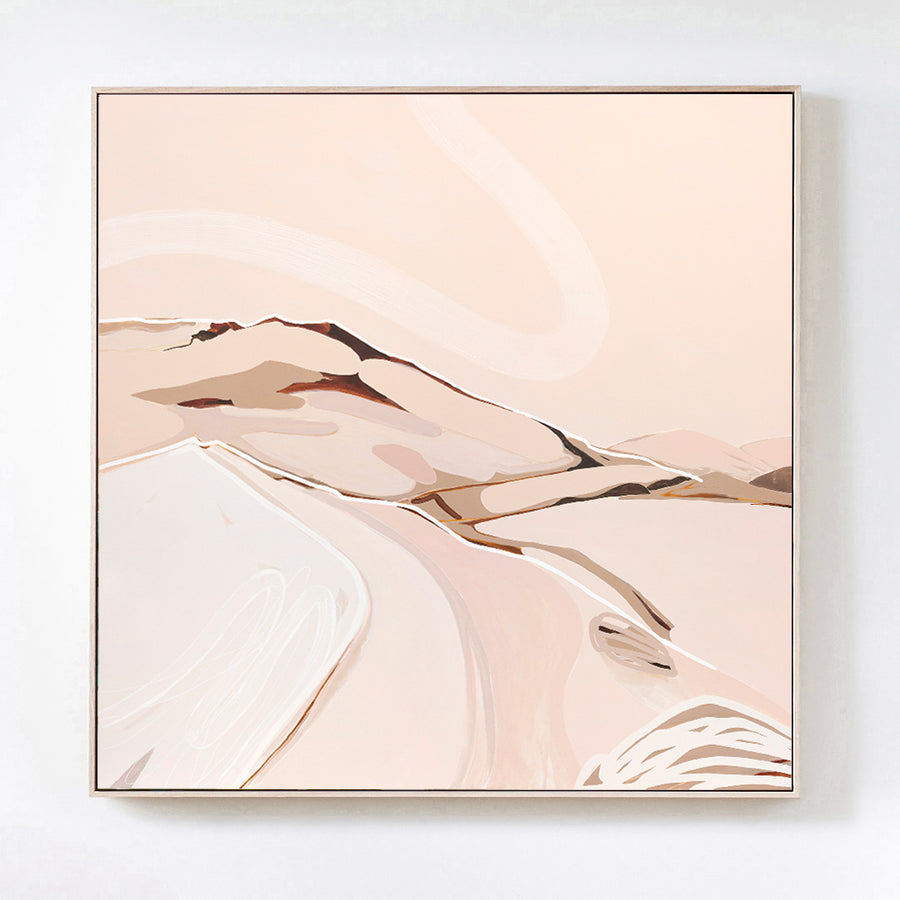 Softly Softly (Crown Range Road) - Original Artwork on Canvas by Jen Sievers