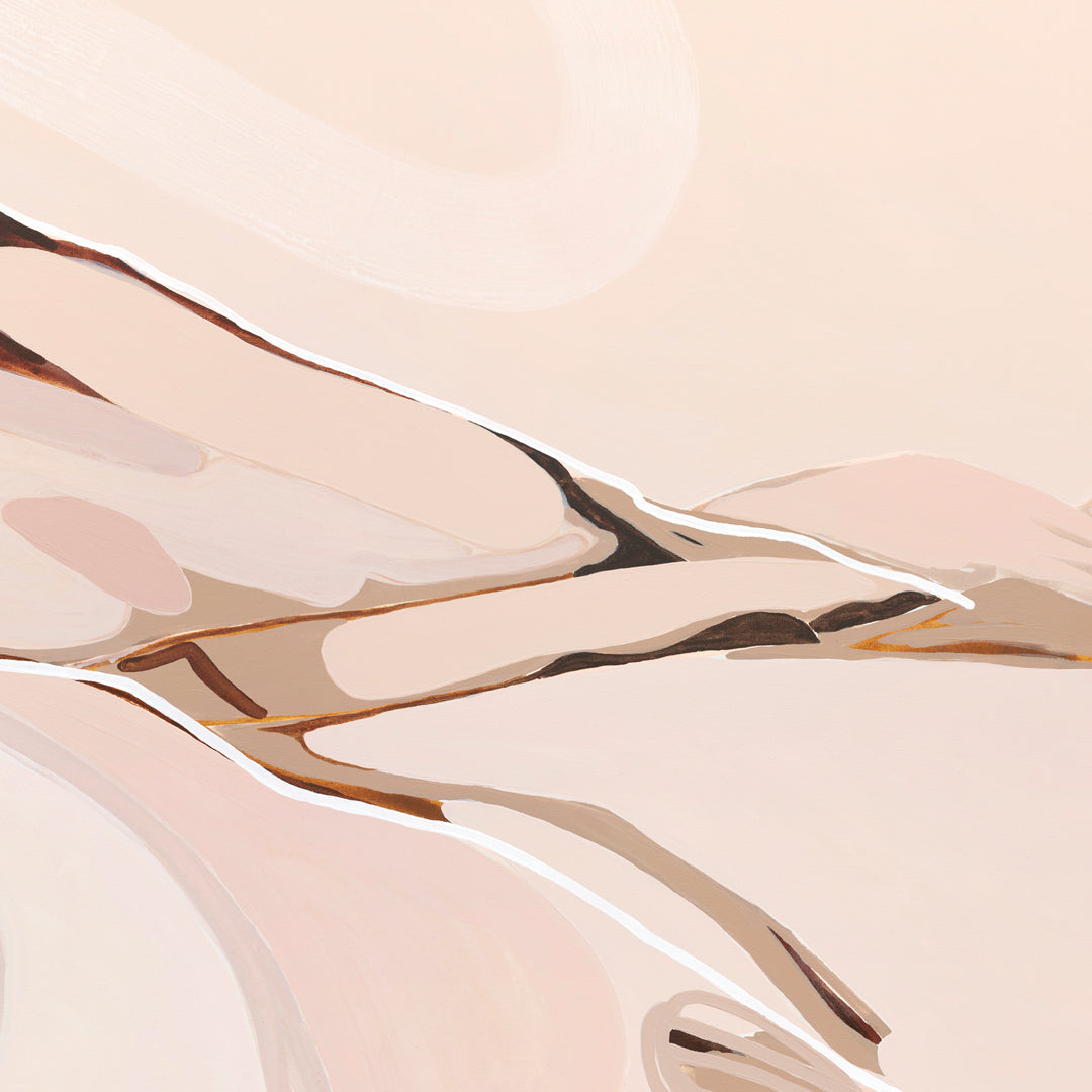 Softly Softly (Crown Range Road) - Original Artwork on Canvas by Jen Sievers