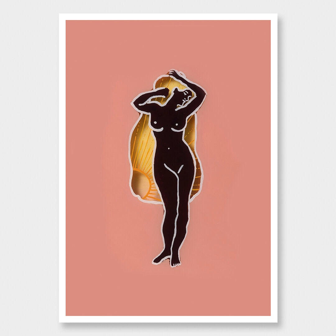 Sun Muse' Art Print A4
