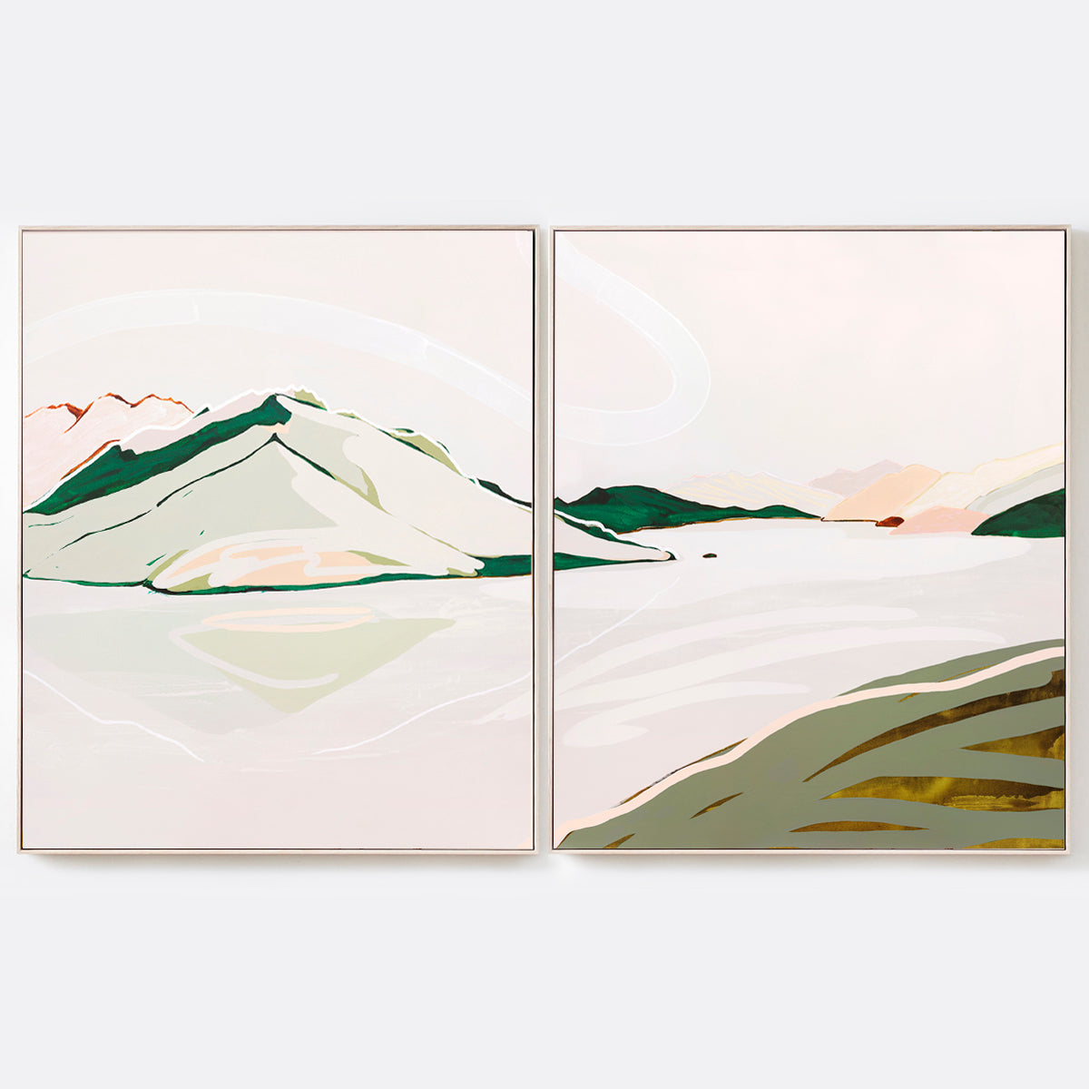The Majestic (Lake Wakatipu, Queenstown) Diptych (sold as a pair) - Limited Edition Print