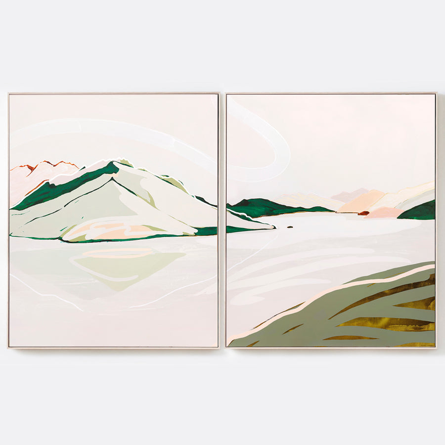 The Majestic (Lake Wakatipu, Queenstown) Diptych (sold as a pair) - Limited Edition Print