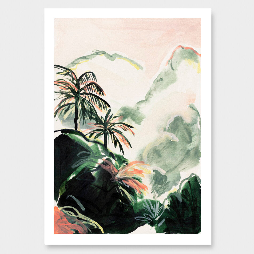 Through The Mist' Art Print A4