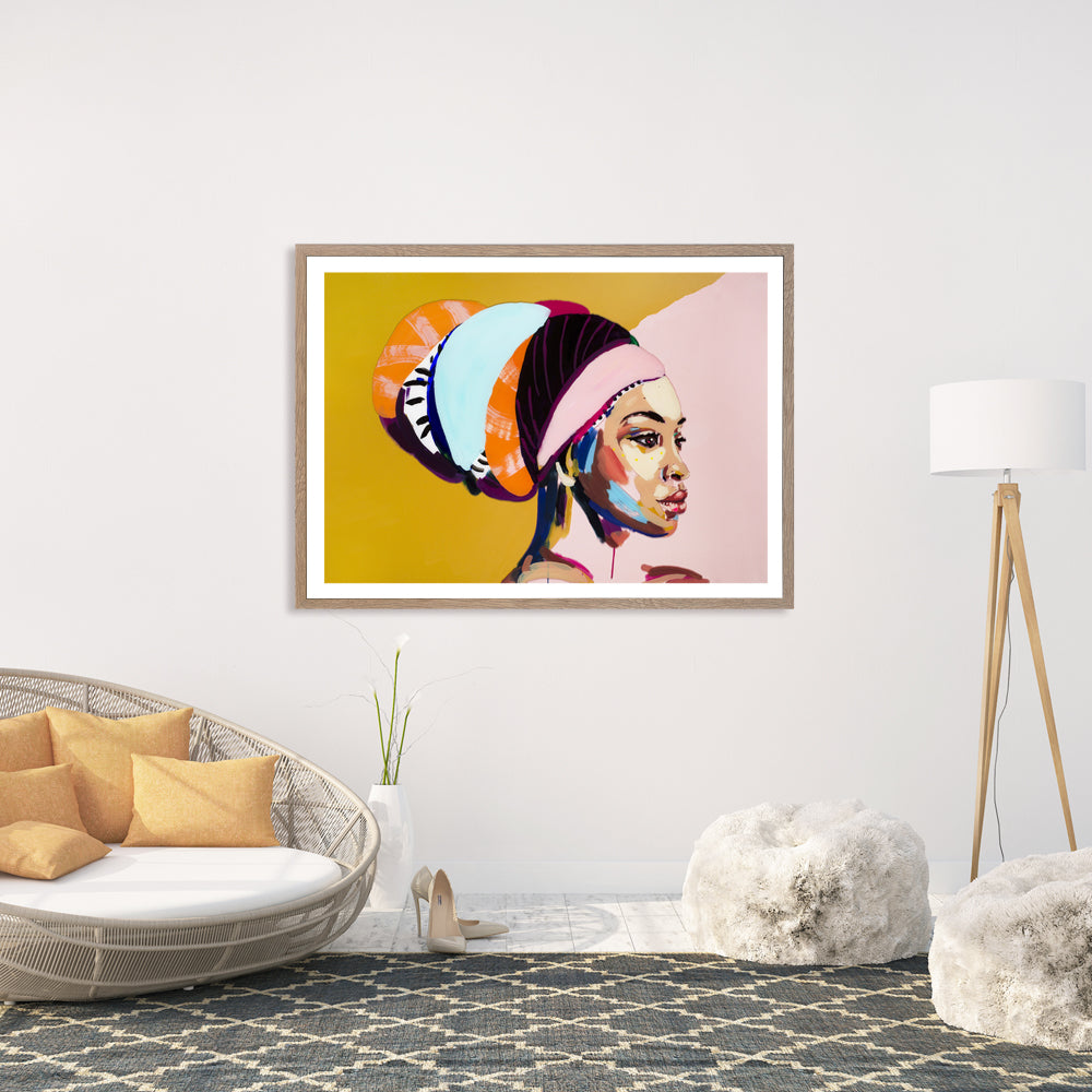 Her Love Conquers' Art Print as seen on The Block NZ