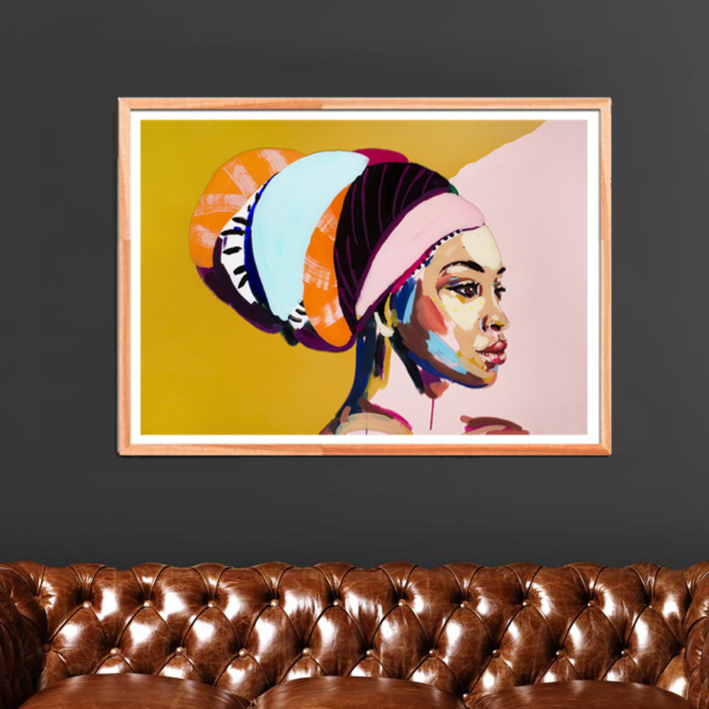 Her Love Conquers' Art Print as seen on The Block NZ