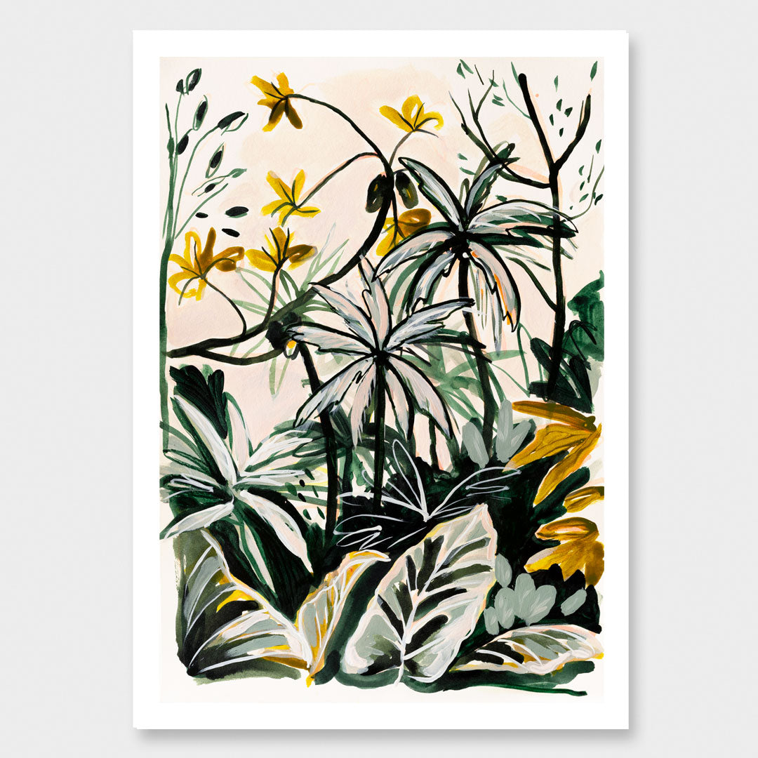 Jungle Vibes Art Print A4