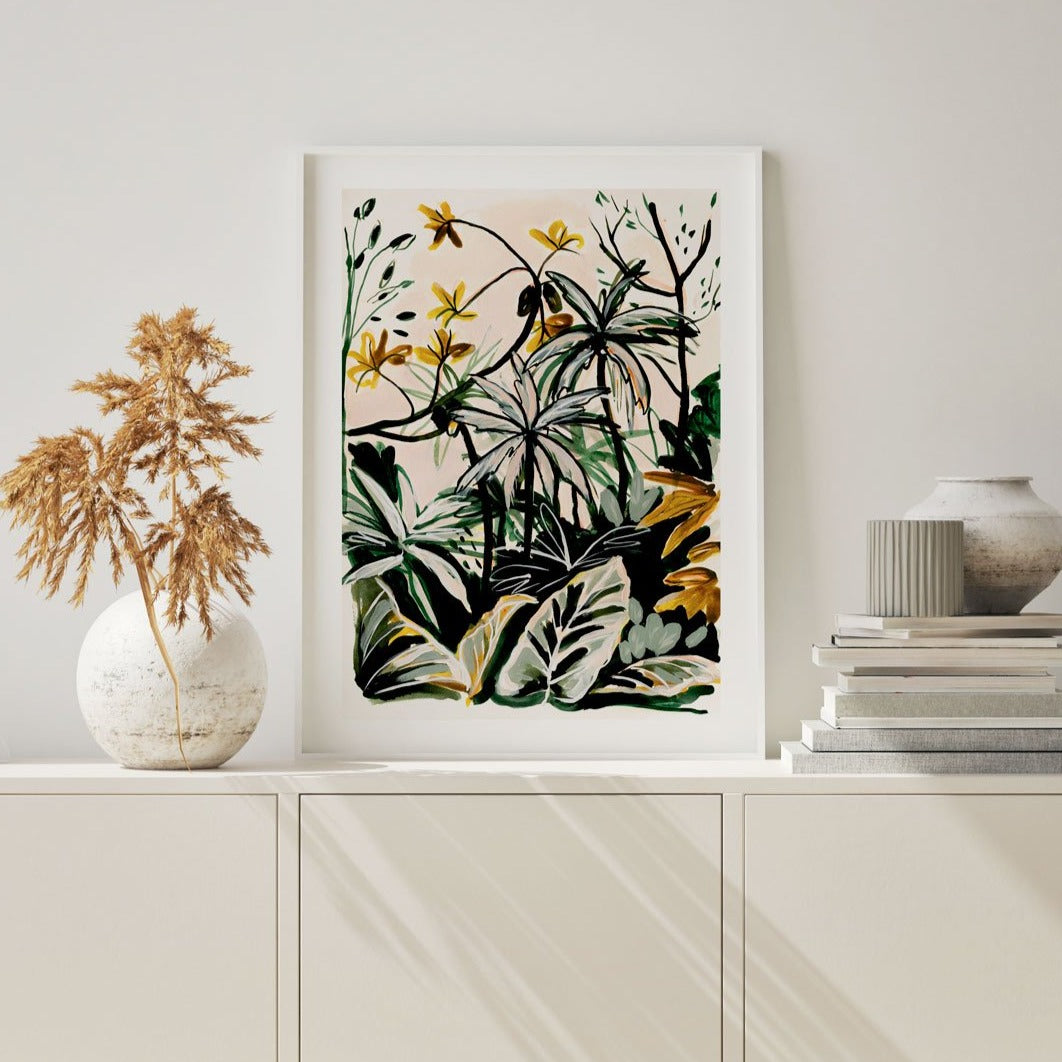 Jungle Vibes Art Print A4