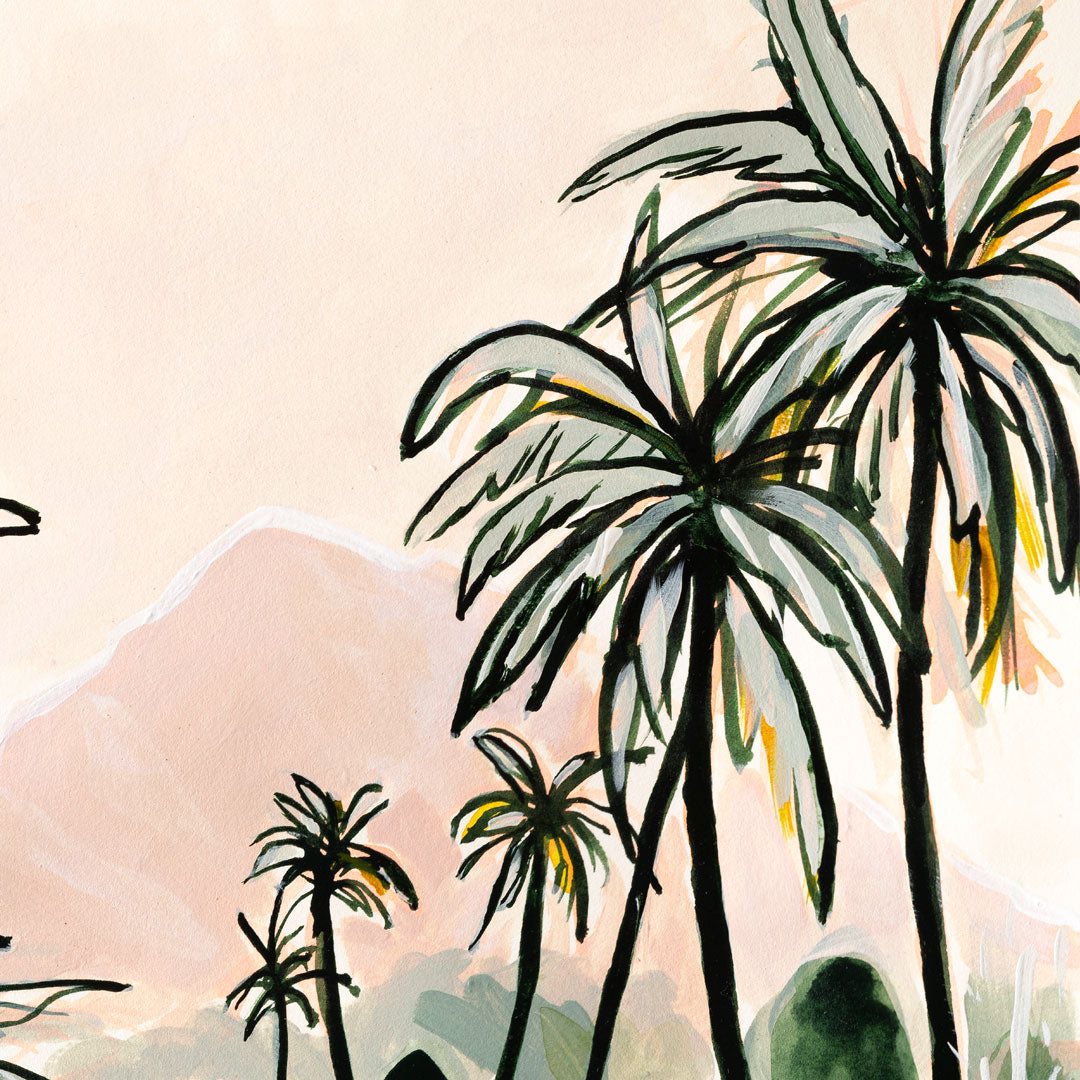 River Bliss Art Print A4