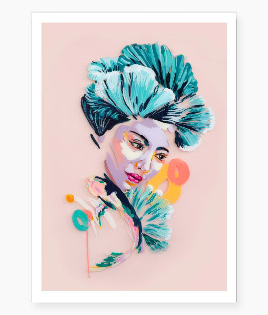 She Calms the Ocean' Art Print