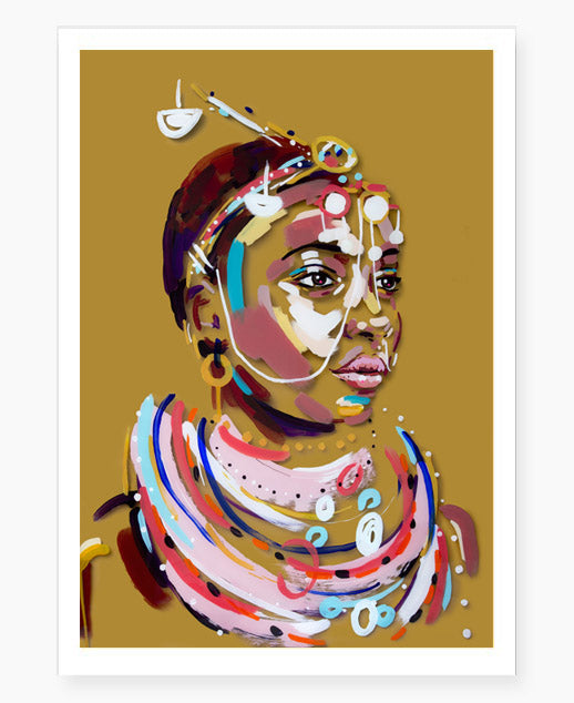 She Knows Her Strength' Art Print