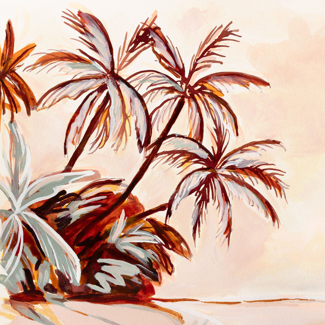 Waters Edge Art Print A4